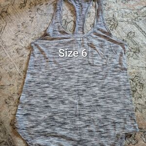Gray Women's Tank Top Lululemon Size 6
